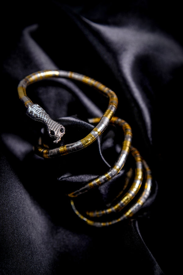 NECKLACE, BRACELET AND ARM CUFF