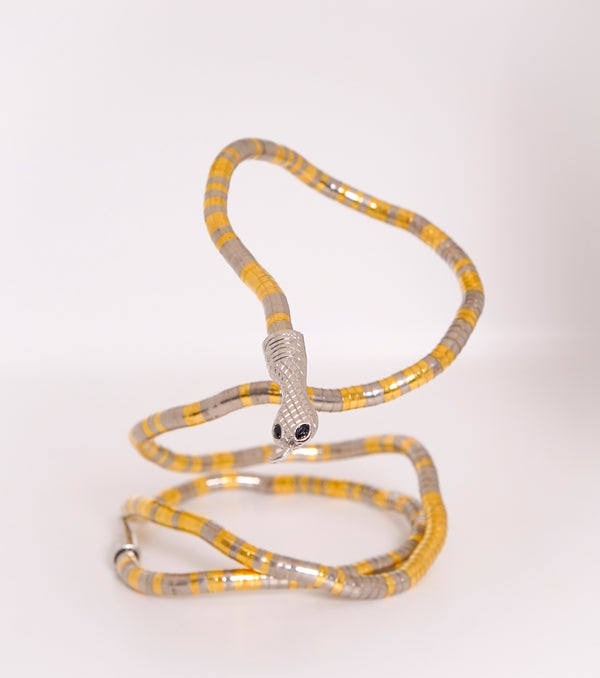 NECKLACE, BRACELET AND ARM CUFF