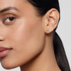 Henley Earrings – Contemporary 18K Gold Diamond Studs