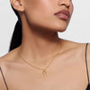 Enamored Heart Pendant – 18K Gold & Diamond Necklace