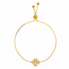 Amelia Adjustable Bracelet – Elegant 18K Gold & Diamond Bracelet