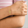 Amelia Adjustable Bracelet – Elegant 18K Gold & Diamond Bracelet