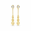 Celeste 18K Gold Diamond Drop Earrings