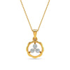 Nyomi Pendant – Elegant 18 Karat Gold Diamond Pendant