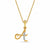 Alphabet A pendant