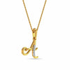 Alphabet A pendant
