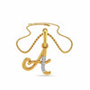 Alphabet A pendant