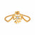 Alana Adjustable Ring – Modern 18K Gold & Diamond Statement Ring