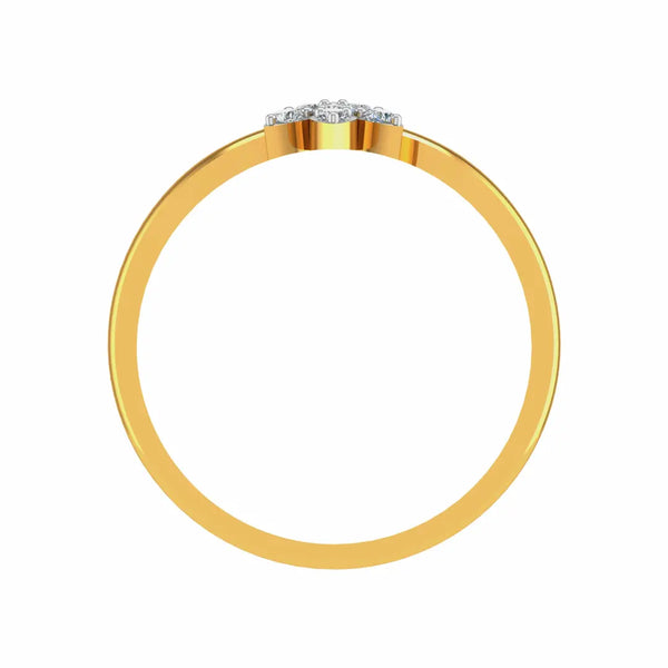 Lioray Ring – Contemporary 18K Gold & Diamond Statement Ring