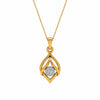 Cariaa Pendant – Elegant 18K Gold & Diamond Necklace
