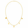 Anipa Necklace – Delicate 18K Gold & Diamond Pendant Necklace