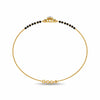 Darya Mangalsutra Bracelet – Elegant 18K Gold & Diamond Hand Chain