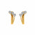Elisie Earrings – Elegant 18K Gold Diamond Studs