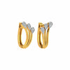 Elisie Earrings – Elegant 18K Gold Diamond Studs