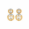 Ursia Earrings – Elegant 18K Gold & Diamond Studs