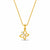 Happy Butterfly Kids Pendant – Playful 18K Gold & Diamond Necklace