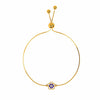 Mishel Adjustable Bracelet – Elegant 18K Gold & Diamond Hand Chain