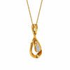 Kristica Pendant – Elegant 18K Gold & Diamond Pendant