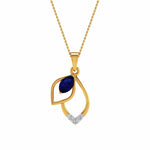 Dorisa Pendant – Elegant 18K Gold & Diamond Necklace