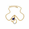 Dorisa Pendant – Elegant 18K Gold & Diamond Necklace