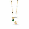 Elvanna Mangalsutra – Radiant 18K Gold & Diamond Traditional Necklace