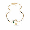 Elvanna Mangalsutra – Radiant 18K Gold & Diamond Traditional Necklace