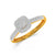 A Timeless Symbol of Love: 14K Gold Diamond Engagement Ring