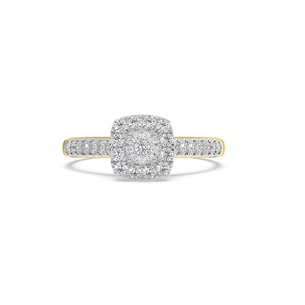 A Timeless Symbol of Love: 14K Gold Diamond Engagement Ring
