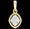 Emie Pendant – Elegant 18K Gold & Diamond
