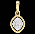 Emie Pendant – Elegant 18K Gold & Diamond